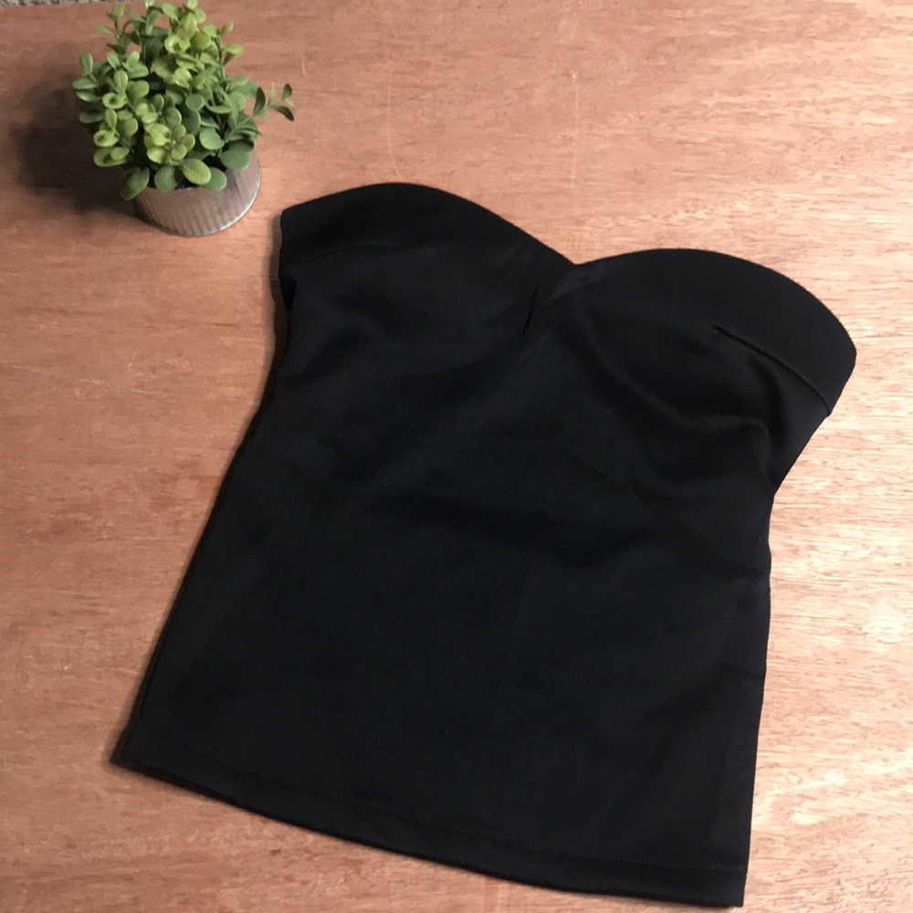 Seduction Strapless Top with Unique Back